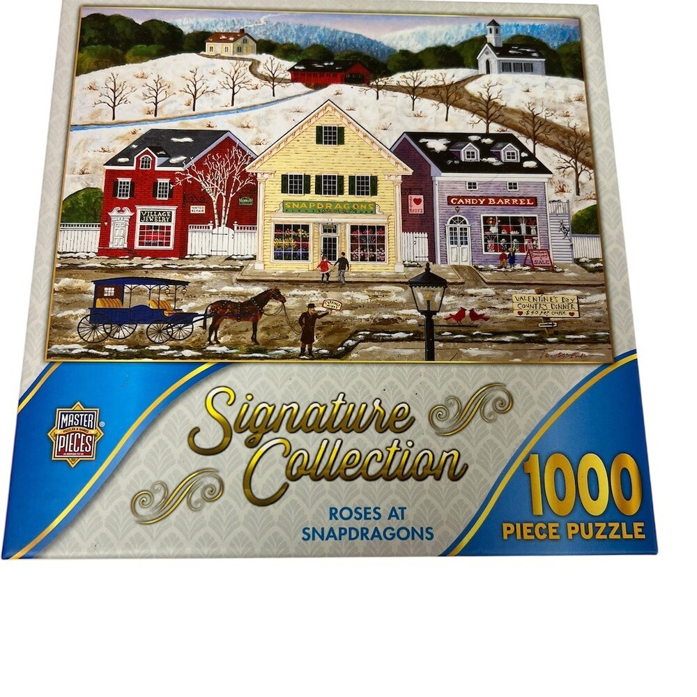 MasterPieces Signature Collection Roses at Snapdragons 1000 Piece Jigsaw